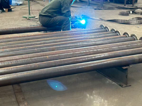 济南20#无缝注浆管加工108*6钢花管棚管
